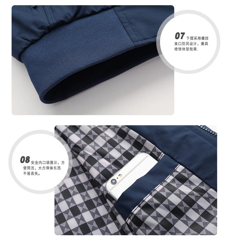 Spring Slim Bomber Jacket