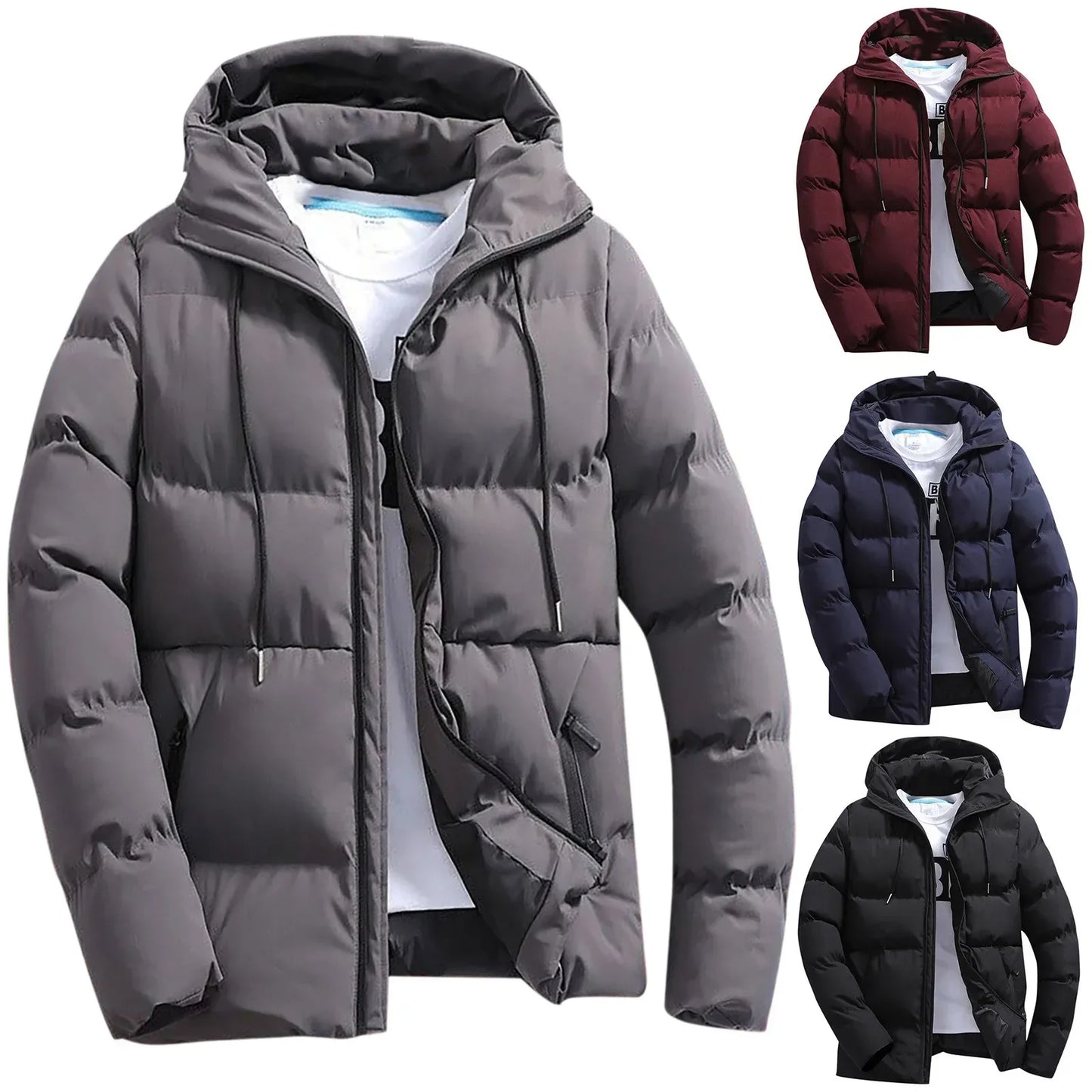 Warm Hooded Outwear Parka