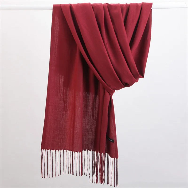 Elegant Winter Pashmina Scarf