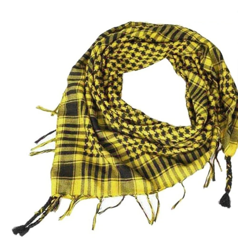 Tactical Plaid Summer Scarf