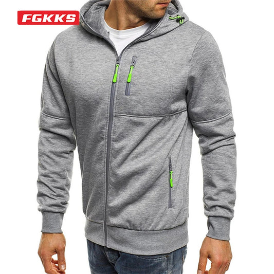 Stylish Men's Hooded Jacket