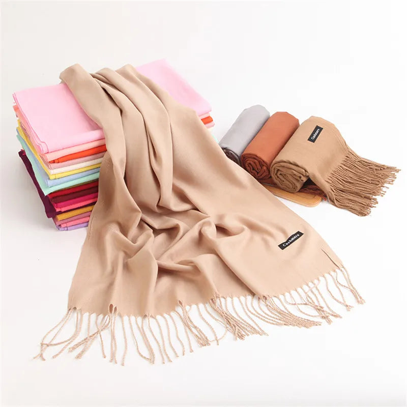 Elegant Winter Pashmina Scarf