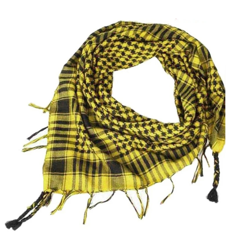 Tactical Plaid Summer Scarf