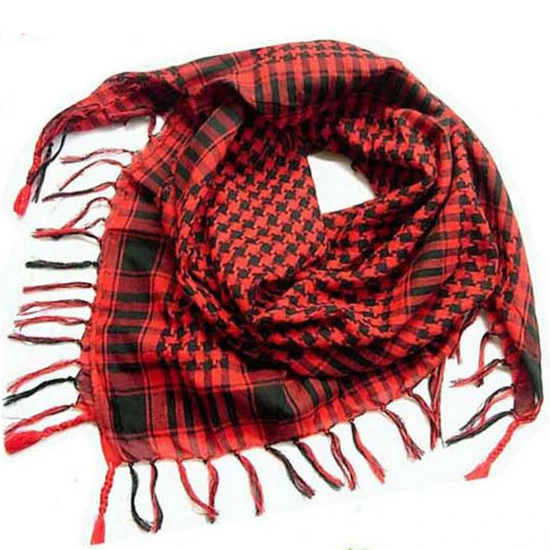 Tactical Plaid Summer Scarf