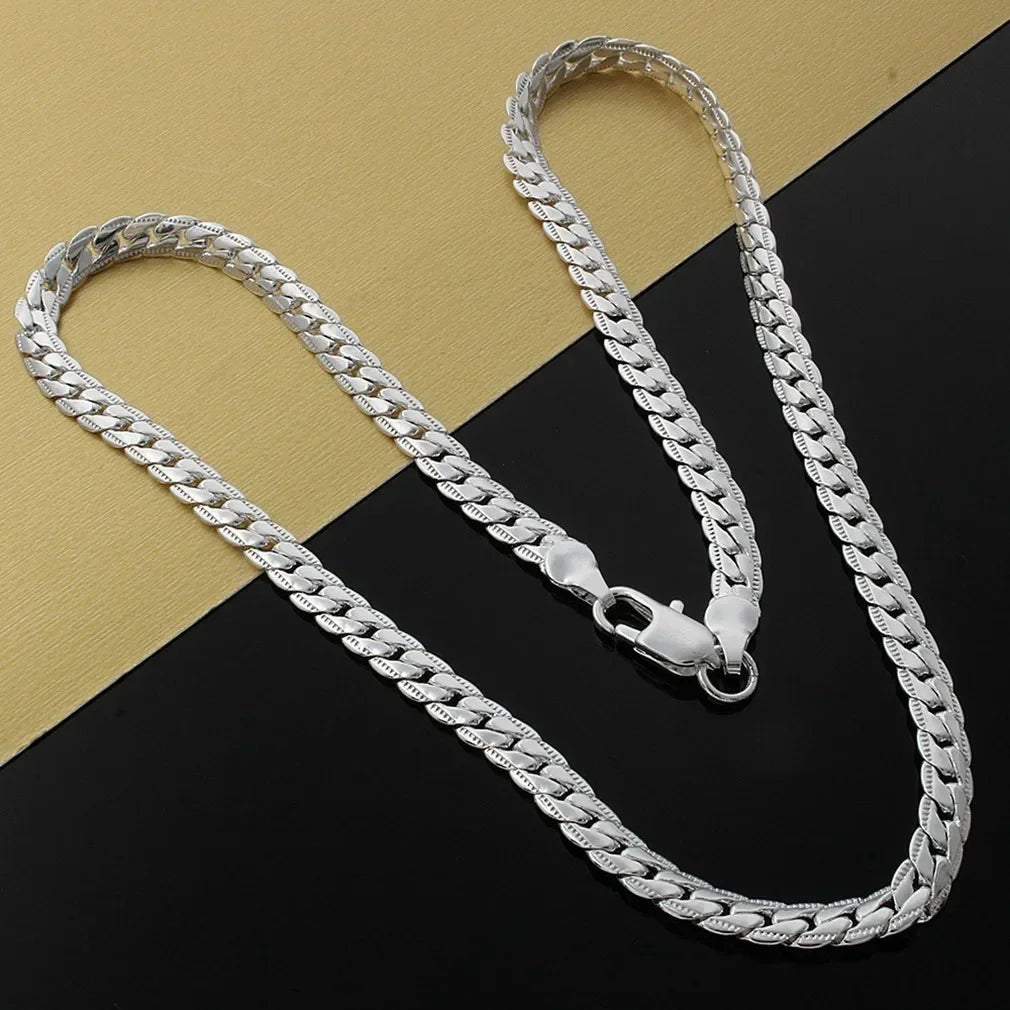 Elegant Sterling Silver Necklace