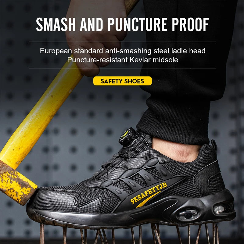 Indestructible Steel Toe Sneakers