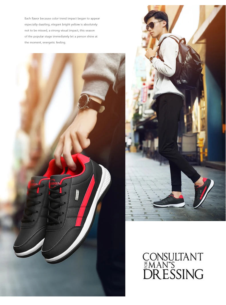 Trendy Breathable Men's Sneakers