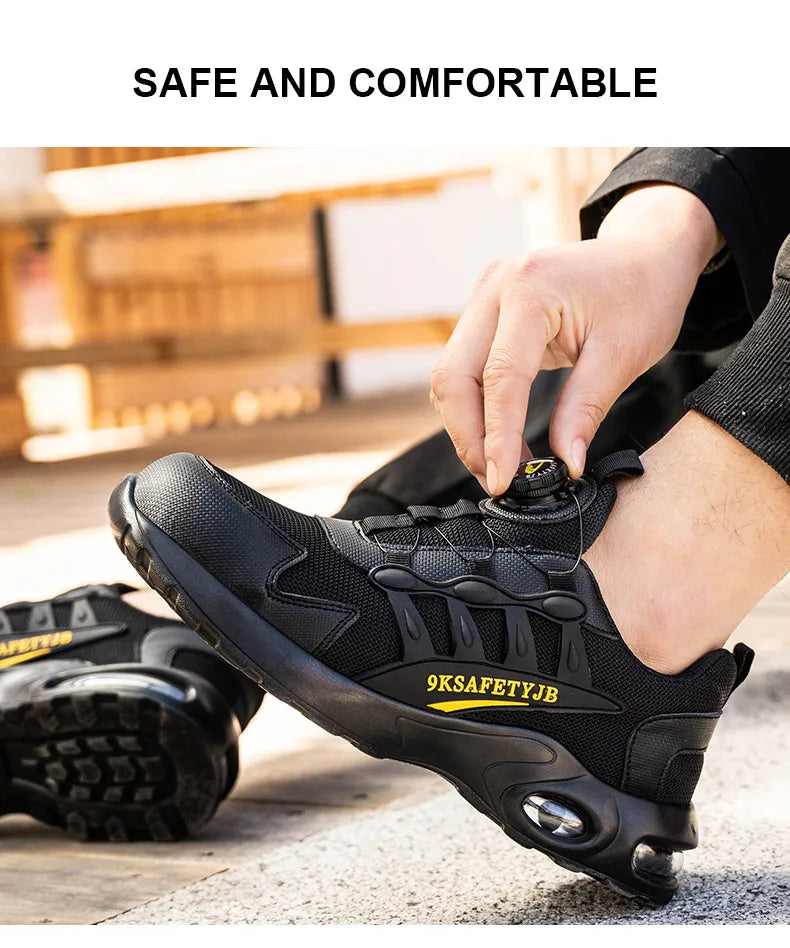 Indestructible Steel Toe Sneakers