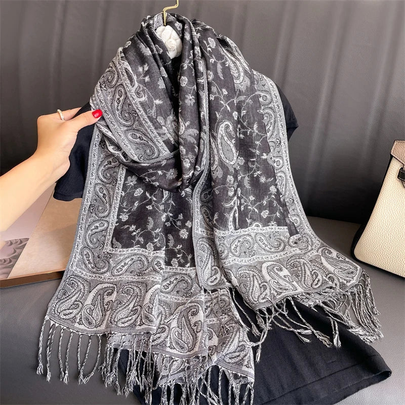 Luxury Cashmere Winter Shawl