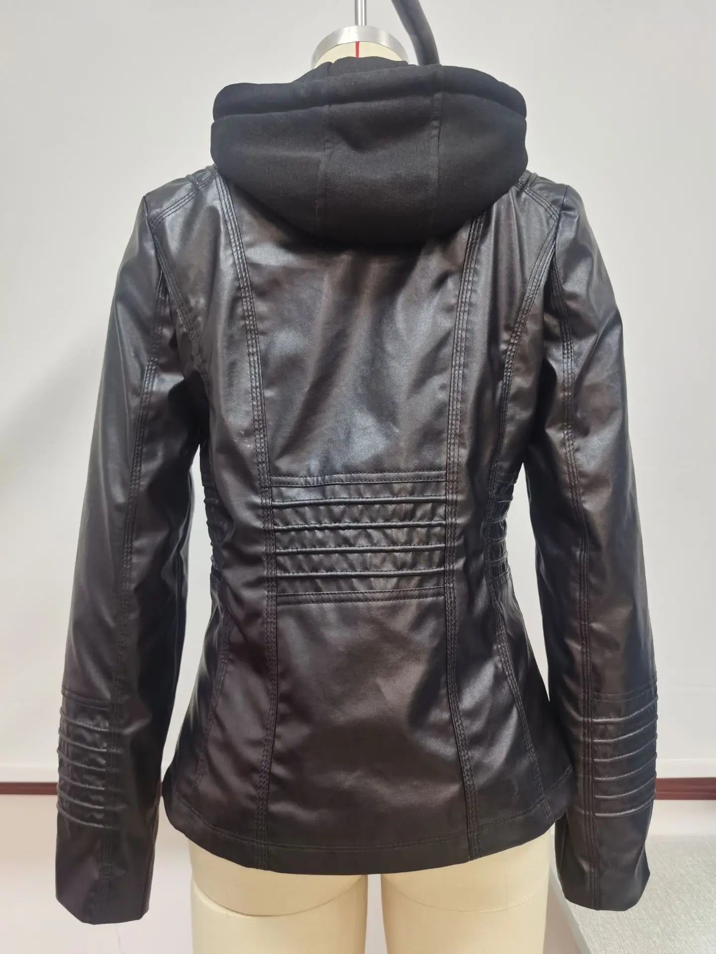 Waterproof Faux Leather Jacket