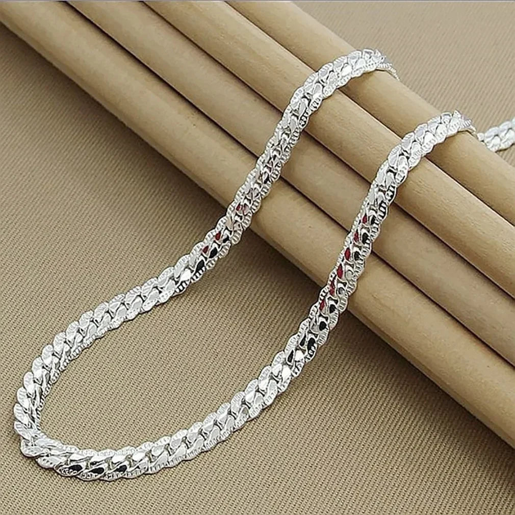 Elegant Sterling Silver Necklace