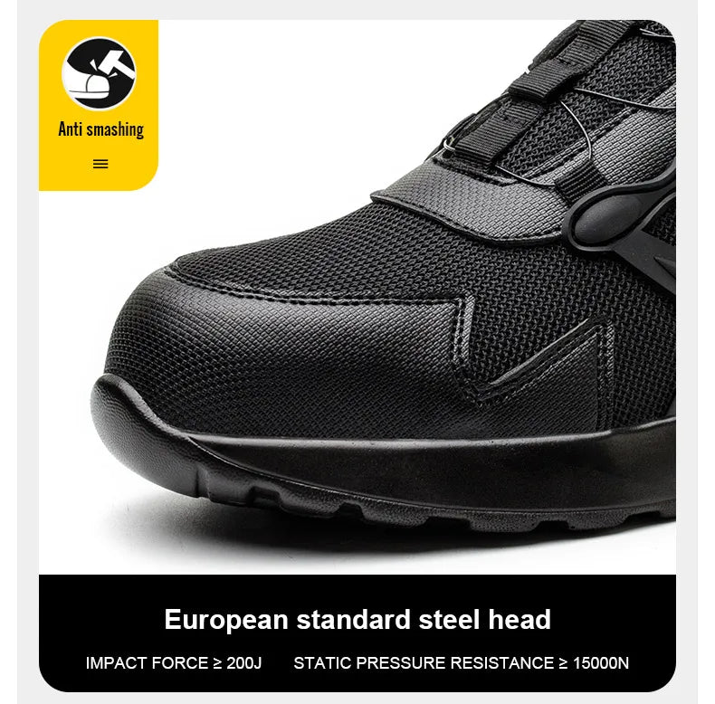 Indestructible Steel Toe Sneakers