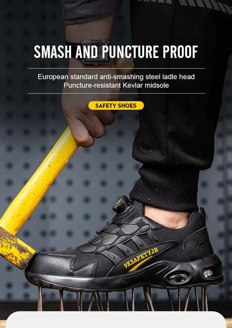 Indestructible Steel Toe Sneakers