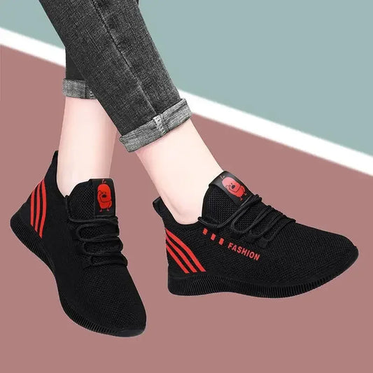 Trendy Woven Running Shoes