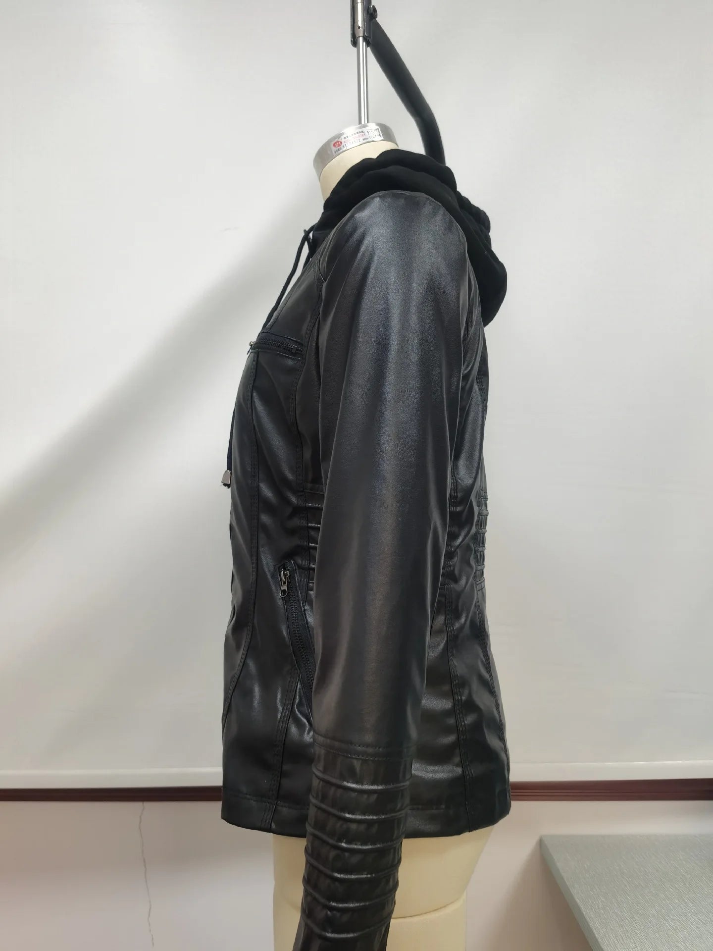 Waterproof Faux Leather Jacket