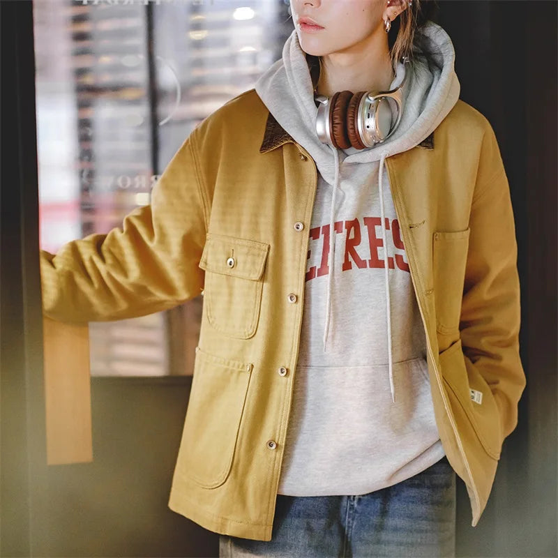 Retro Cotton Canvas Jacket