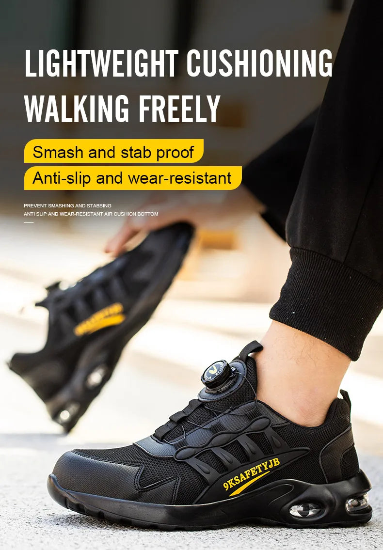 Indestructible Steel Toe Sneakers