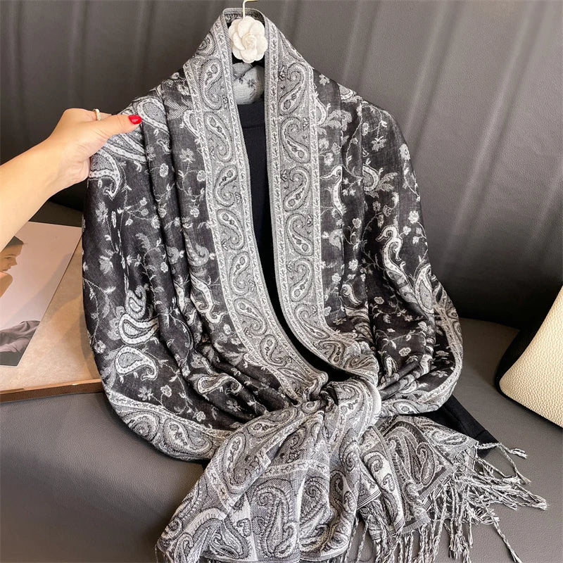 Luxury Cashmere Winter Shawl