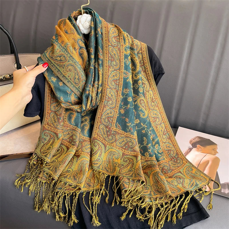 Luxury Cashmere Winter Shawl