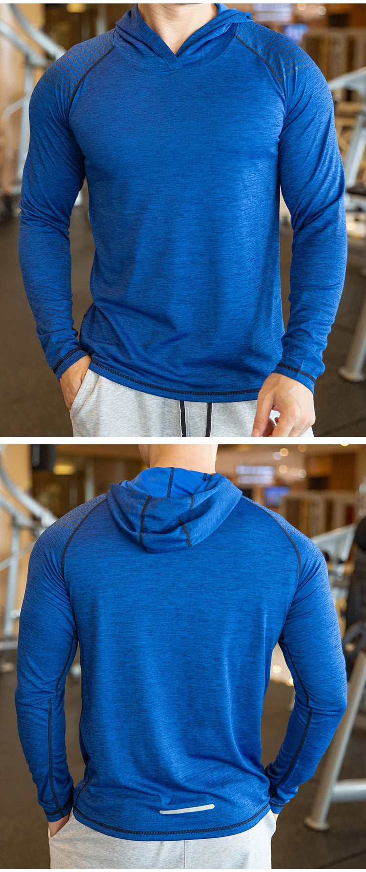 Quick-Dry Sports Hoodie