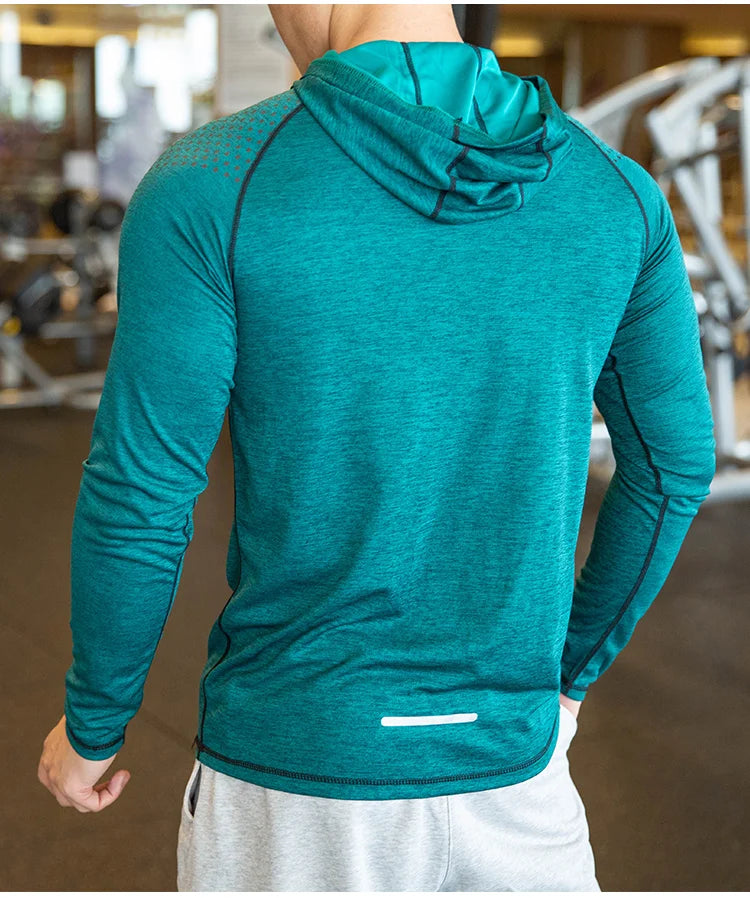 Quick-Dry Sports Hoodie