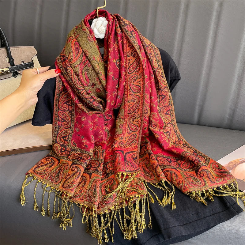 Luxury Cashmere Winter Shawl