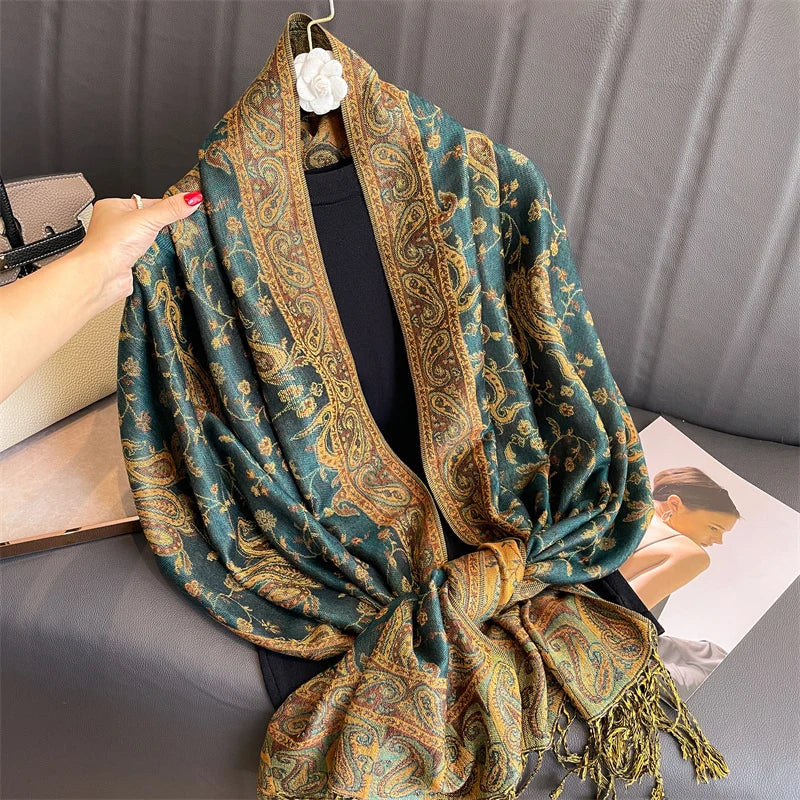 Luxury Cashmere Winter Shawl