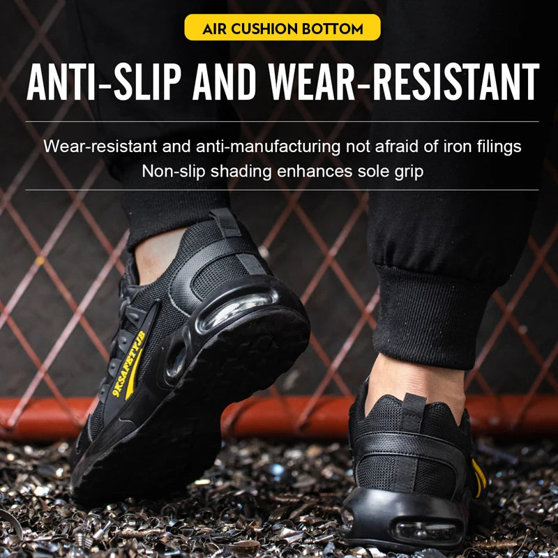 Indestructible Steel Toe Sneakers