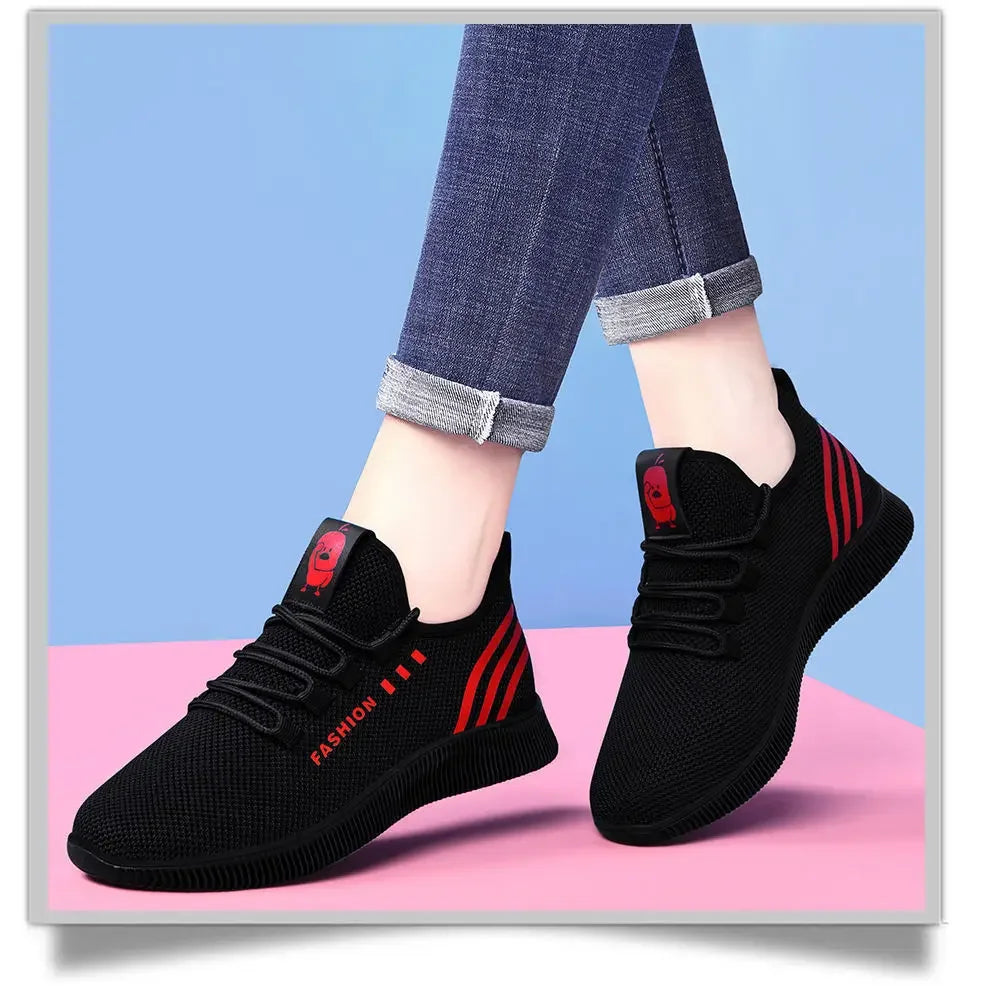 Trendy Woven Running Shoes