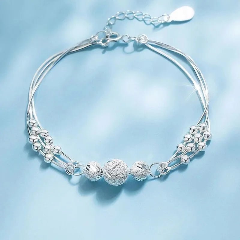 Blue Crystal Heart Bracelet - RASNA - RASNA