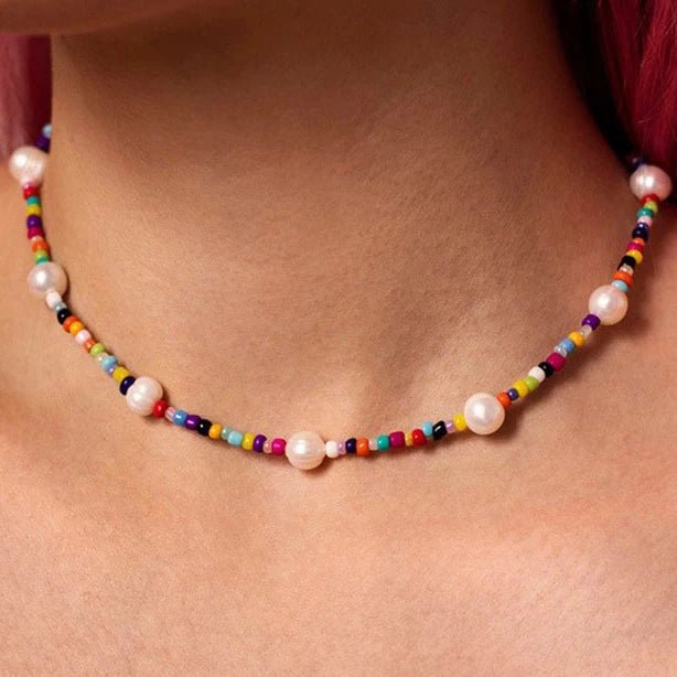 Bohemian Multilayer Beads Necklace - RASNA - RASNA