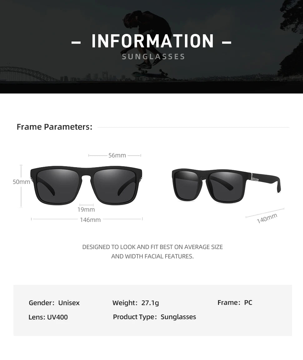 Classic UV400 Sport Sunglasses - RASNA - RASNA