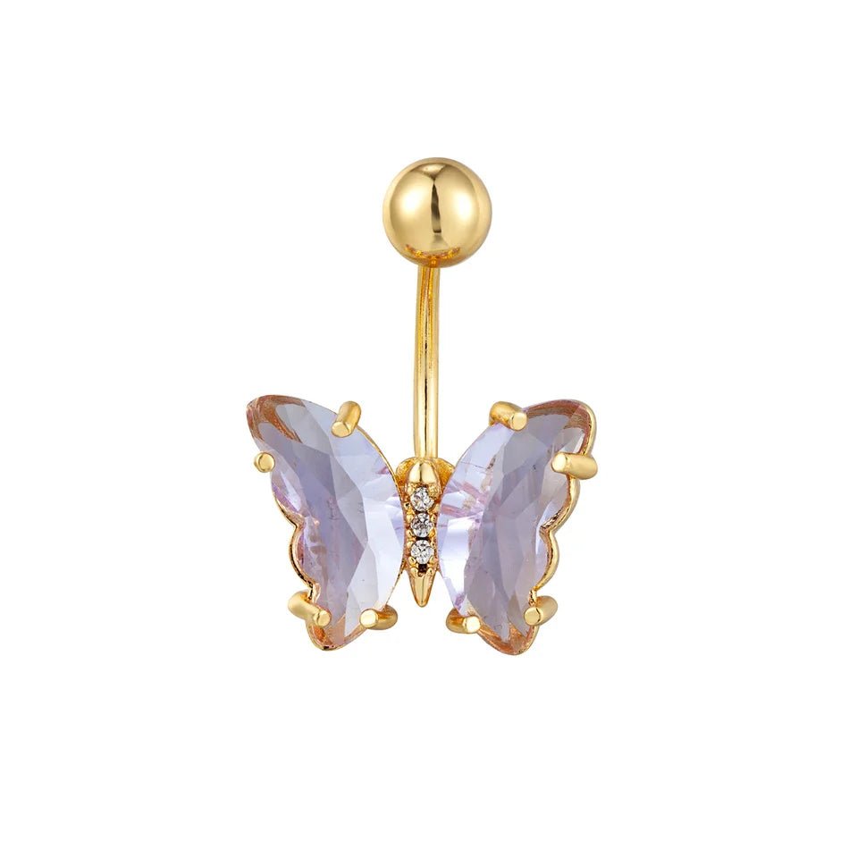 Colorful Crystal Butterfly Jewelry - RASNA - RASNA