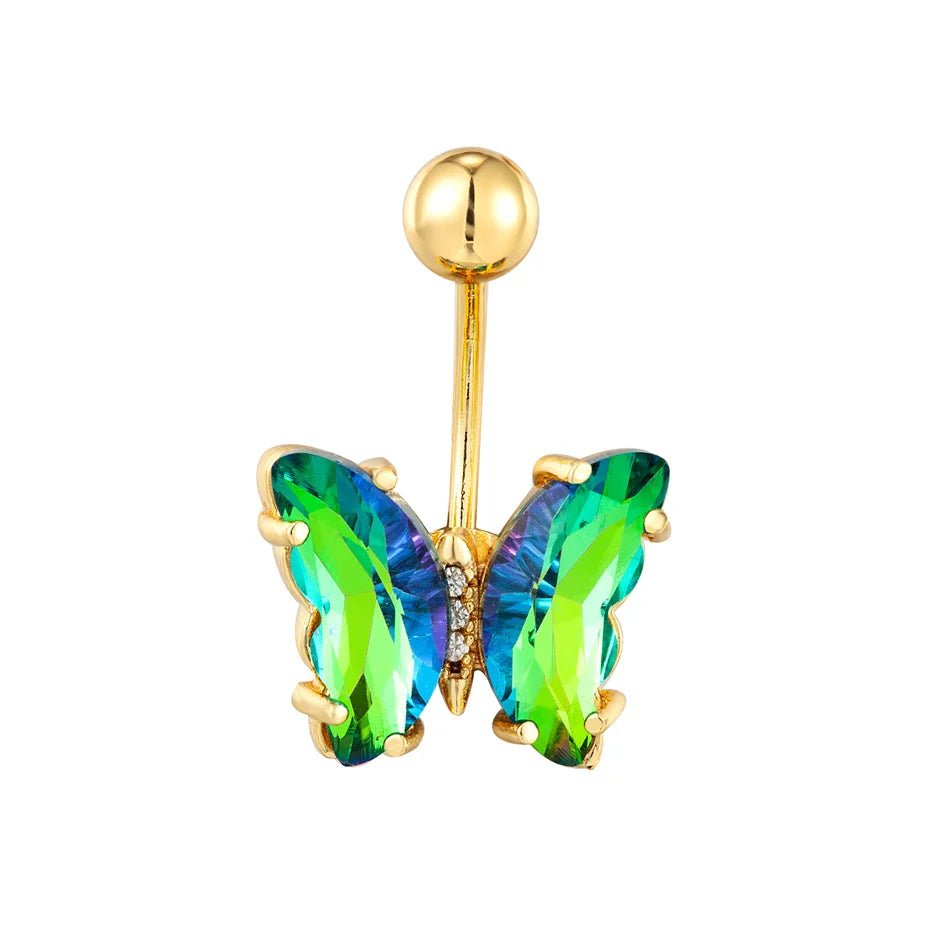 Colorful Crystal Butterfly Jewelry - RASNA - RASNA