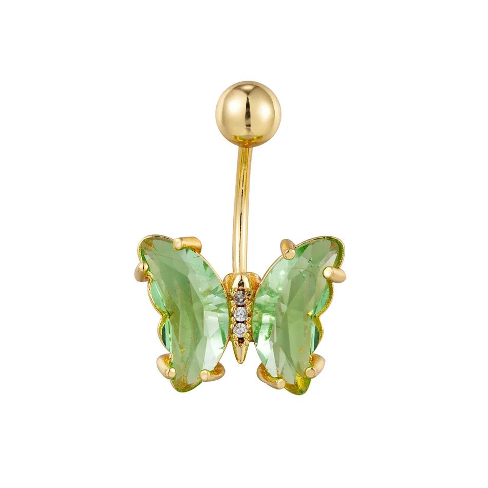 Colorful Crystal Butterfly Jewelry - RASNA - RASNA