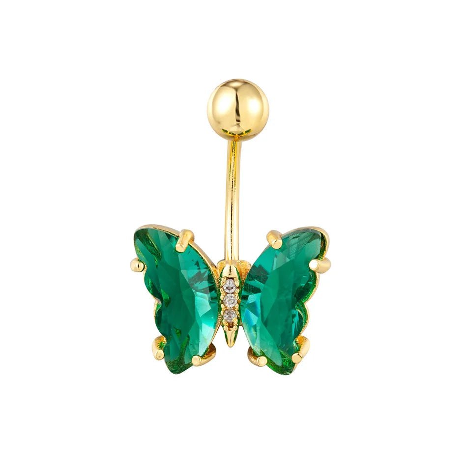 Colorful Crystal Butterfly Jewelry - RASNA - RASNA