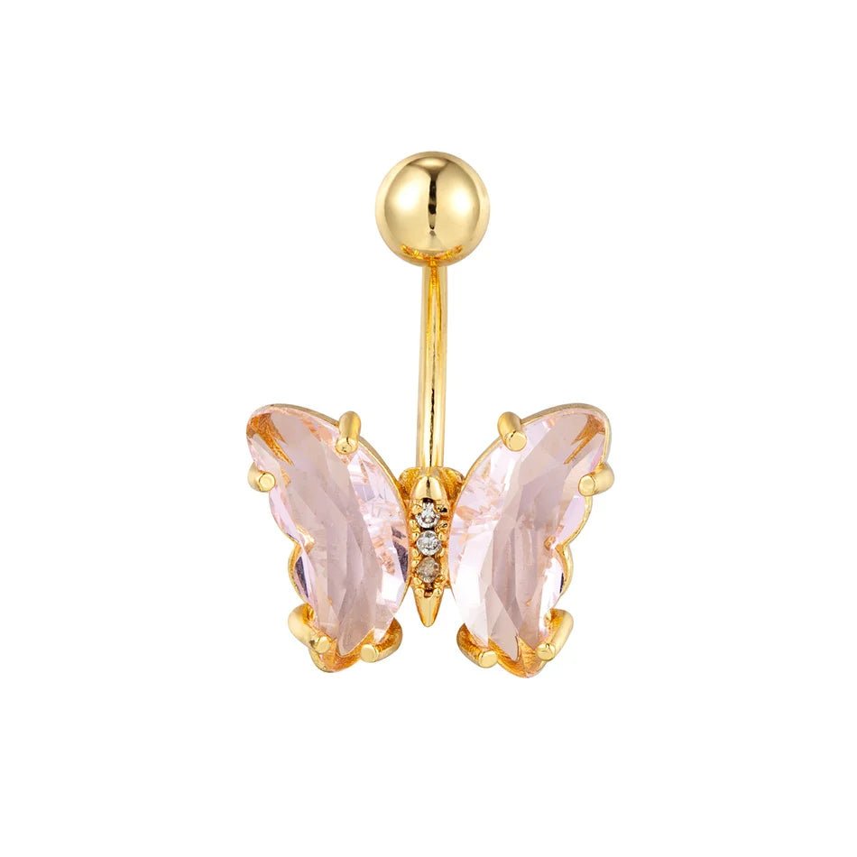 Colorful Crystal Butterfly Jewelry - RASNA - RASNA